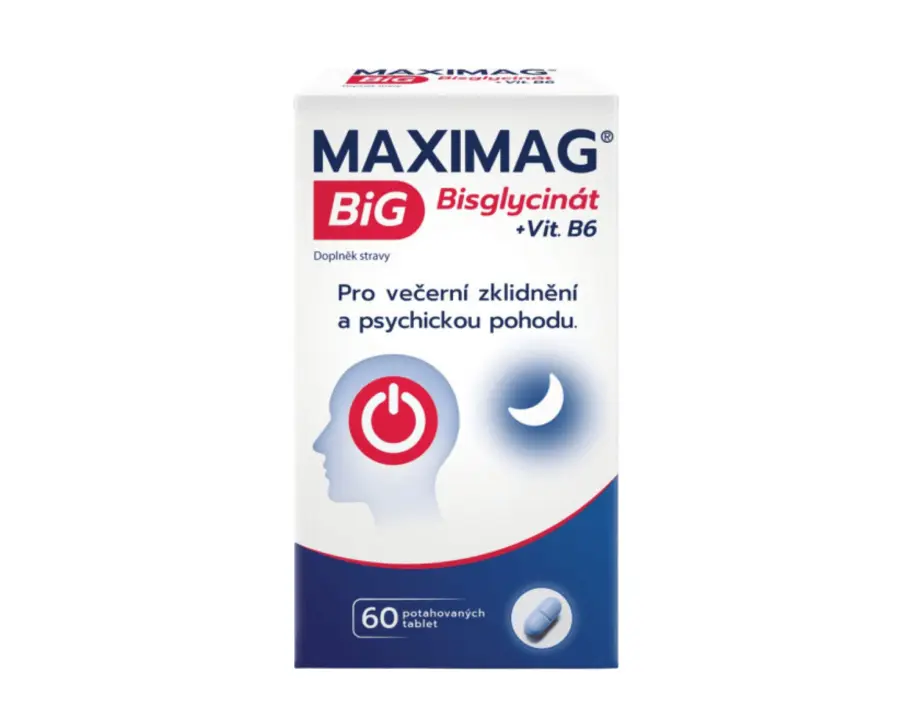 14906-maximag big bisglycinat+vit.b6 60 tablet